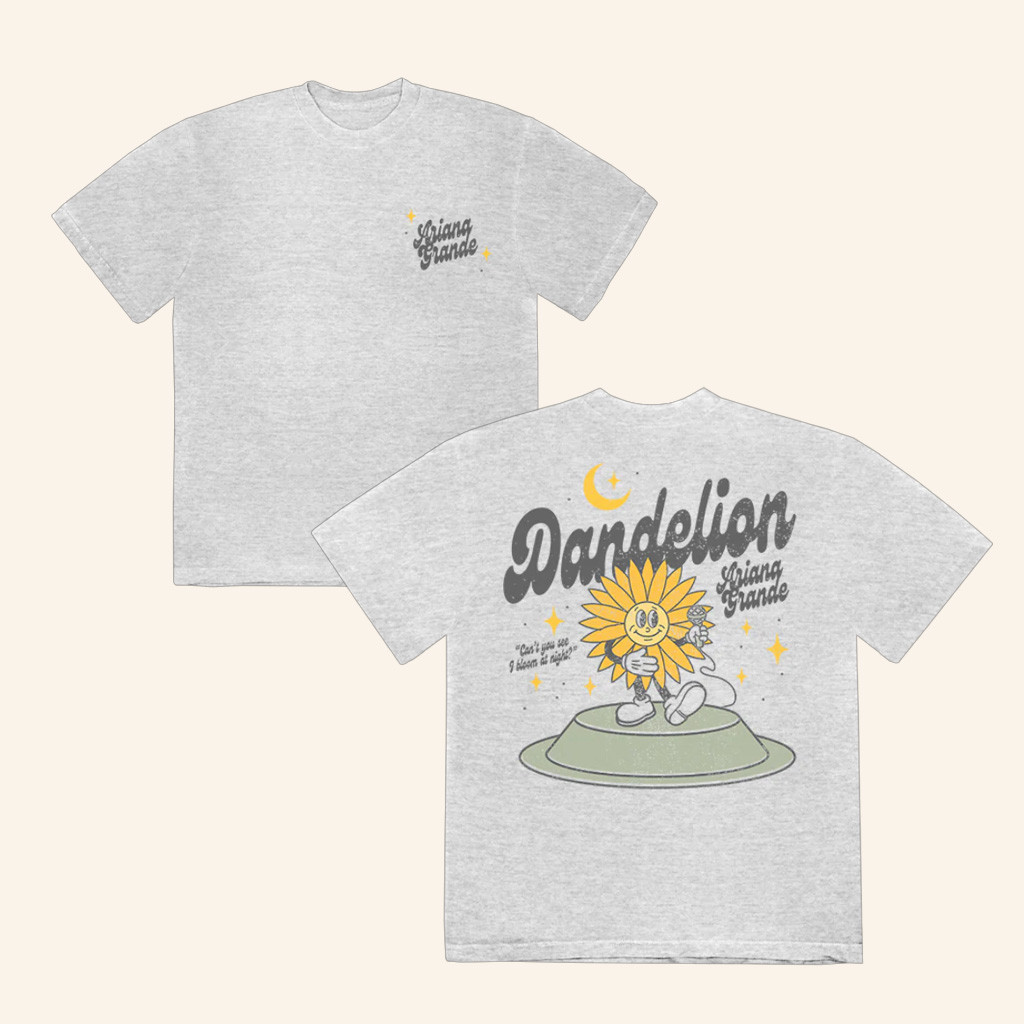 Ariana Grande Merch Dandelion T-Shirt Cool Gifts For Music Lovers Ariana Grande Merch Dandelion T-Shirt Cool Gifts For Music Lovers