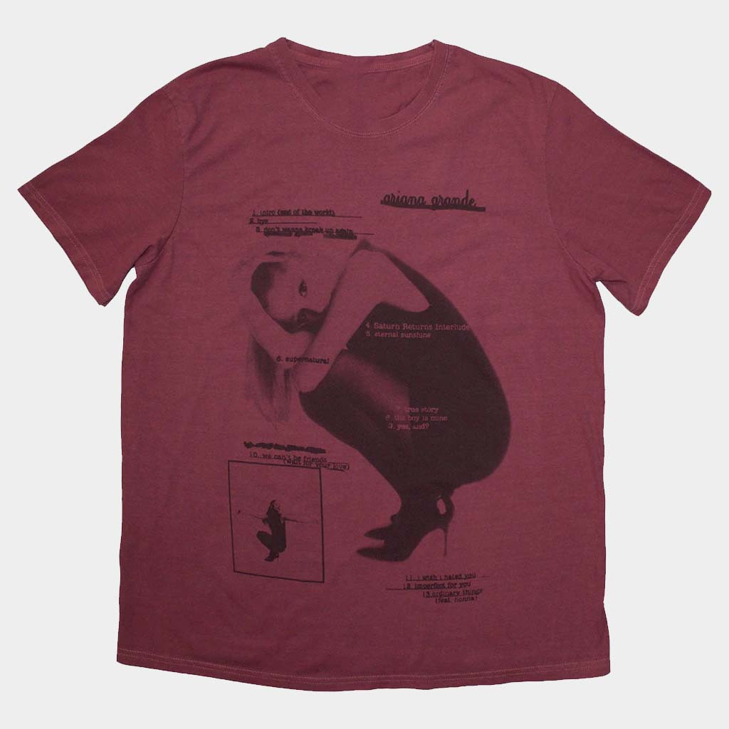 Ariana Grande Merch Eternal Sunshine Tracklist T-Shirt Ariana Grande Shirt Music Lovers Gifts