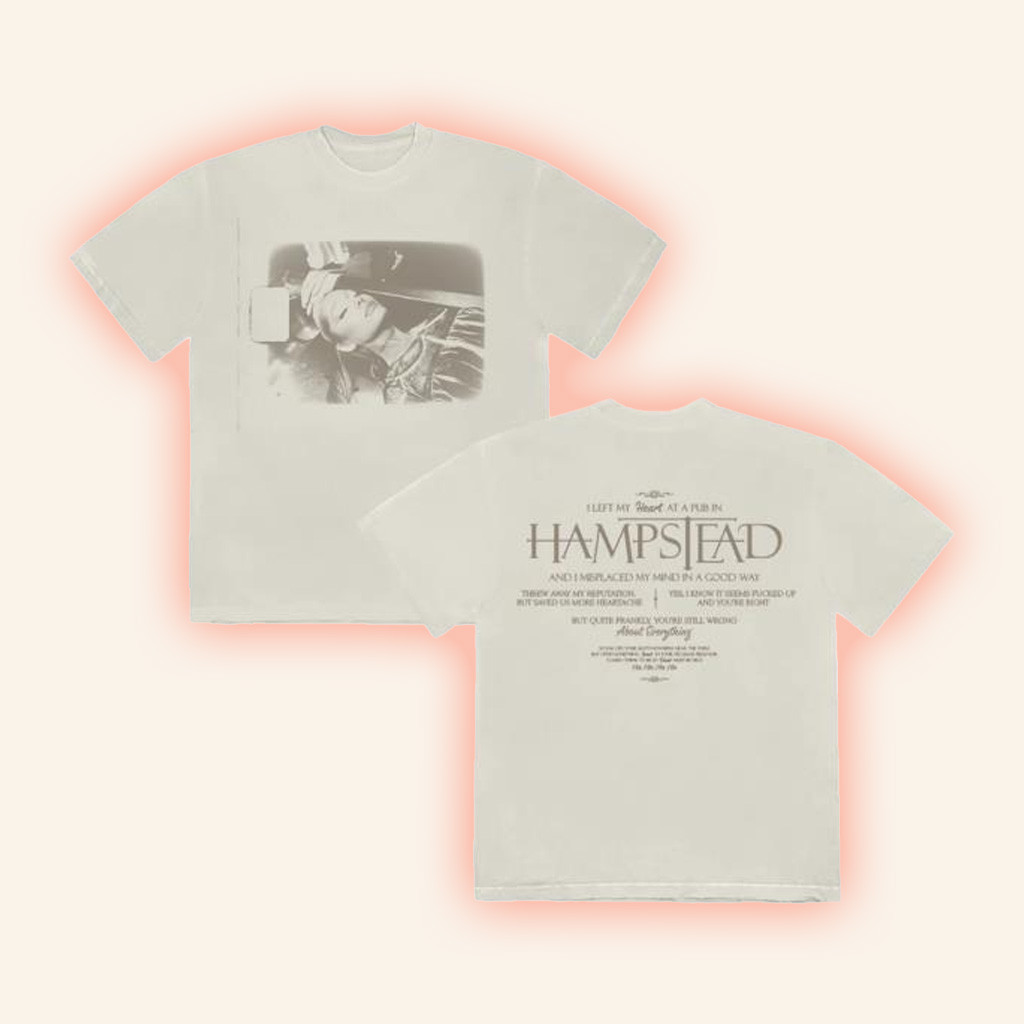 Ariana Grande Merch Hampstead Photo T-Shirt Best Gifts For Music Lovers Ariana Grande Merch Hampstead Photo T-Shirt Best Gifts For Music Lovers