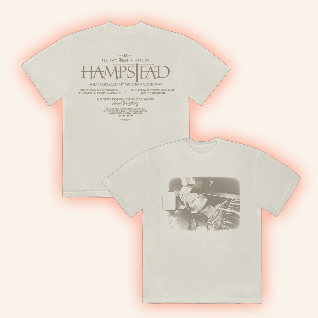 Ariana Grande Merch Hampstead Photo T-Shirt Unique Gifts For Music Lovers Ariana Grande Merch Hampstead Photo T-Shirt Unique Gifts For Music Lovers