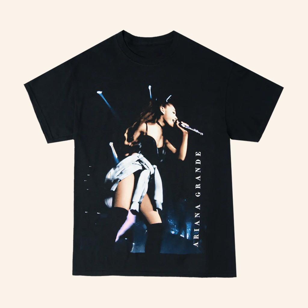 Ariana Grande Merch My Everything Live Photo T-Shirt Cool Gifts For Music Lovers