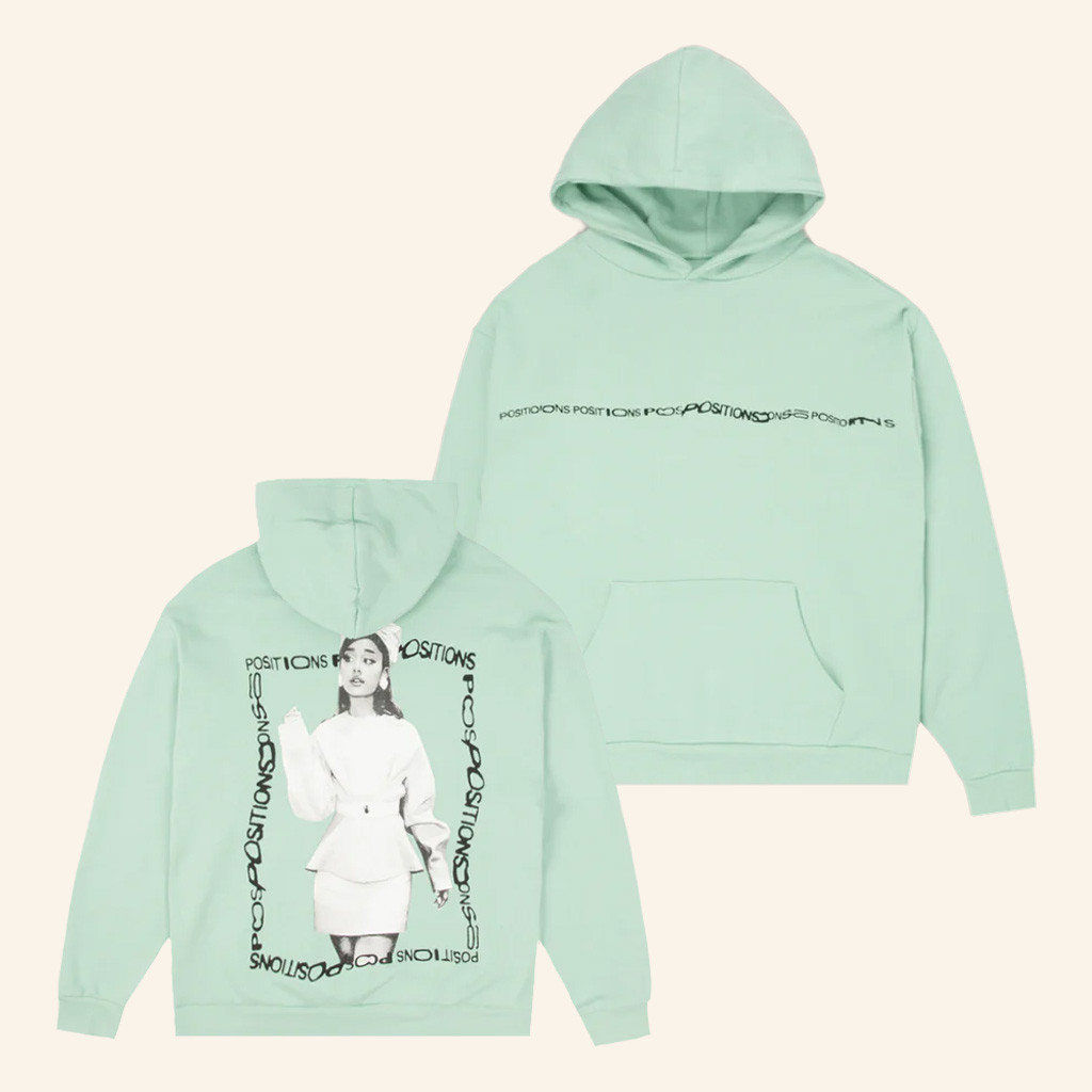Ariana Grande Merch Positions Hoodie Music Lover Gift Ideas For Her