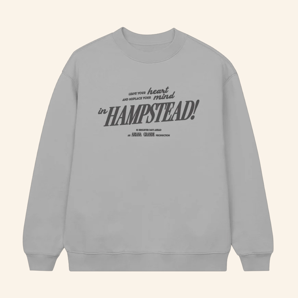 Ariana Grande Merch Store Hampstead Sweatshirt Gifts For Music Enthusiasts Ariana Grande Merch Store Hampstead Sweatshirt Gifts For Music Enthusiasts