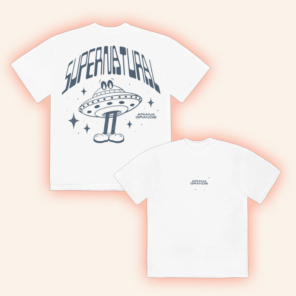 Ariana Grande Merch Supernatural T-Shirt Gift Ideas For Music Lovers Ariana Grande Merch Supernatural T-Shirt Gift Ideas For Music Lovers