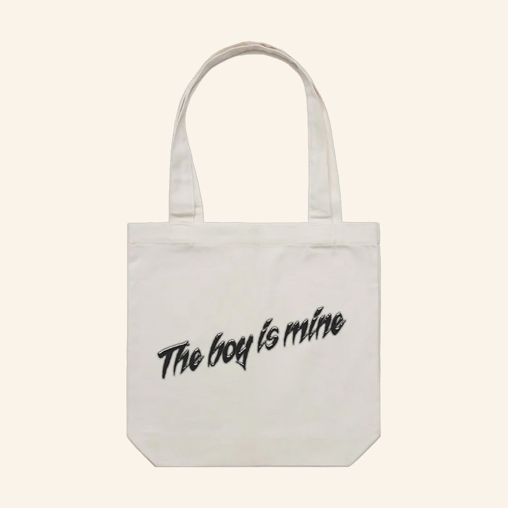 Ariana Grande Merch The Boy Is Mine Tote Bag Cool Gifts For Music Lovers
