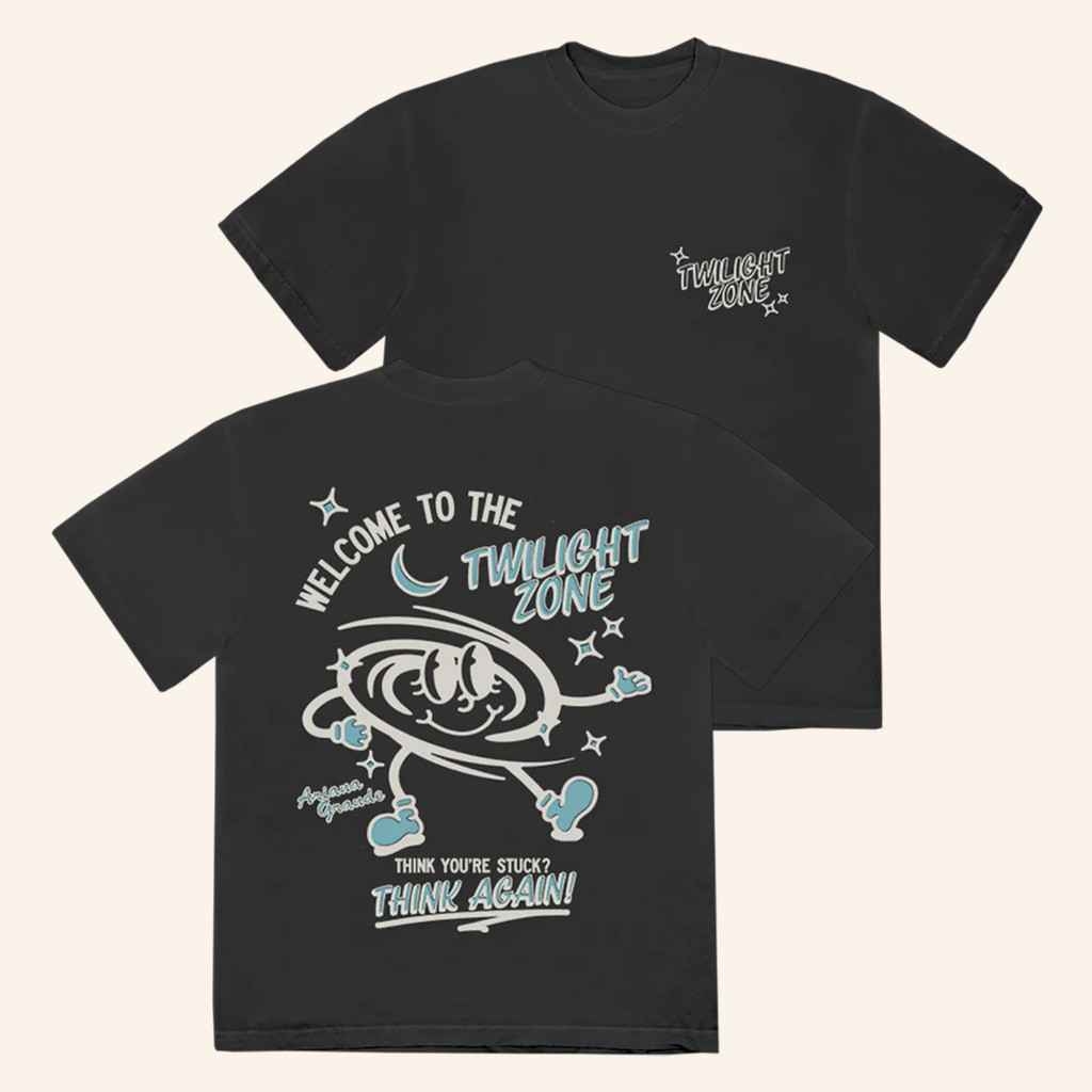 Ariana Grande Merch Twilight Zone Think Again T-Shirt Gifts For Music Lovers Ariana Grande Merch Twilight Zone Think Again T-Shirt Gifts For Music Lovers