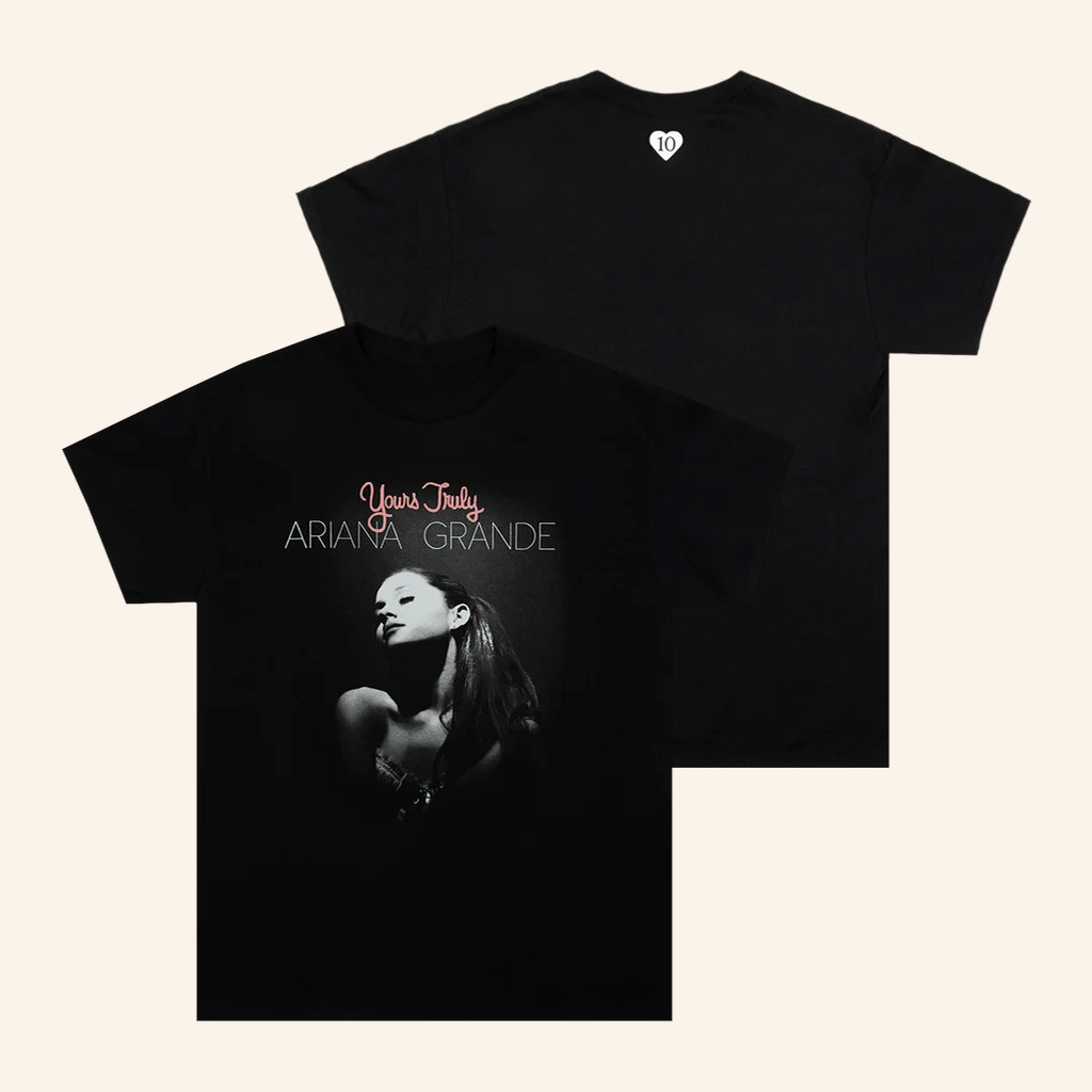 Ariana Grande Merch Yours Truly 10Th Anniversary T-Shirt Presents For Music Lovers