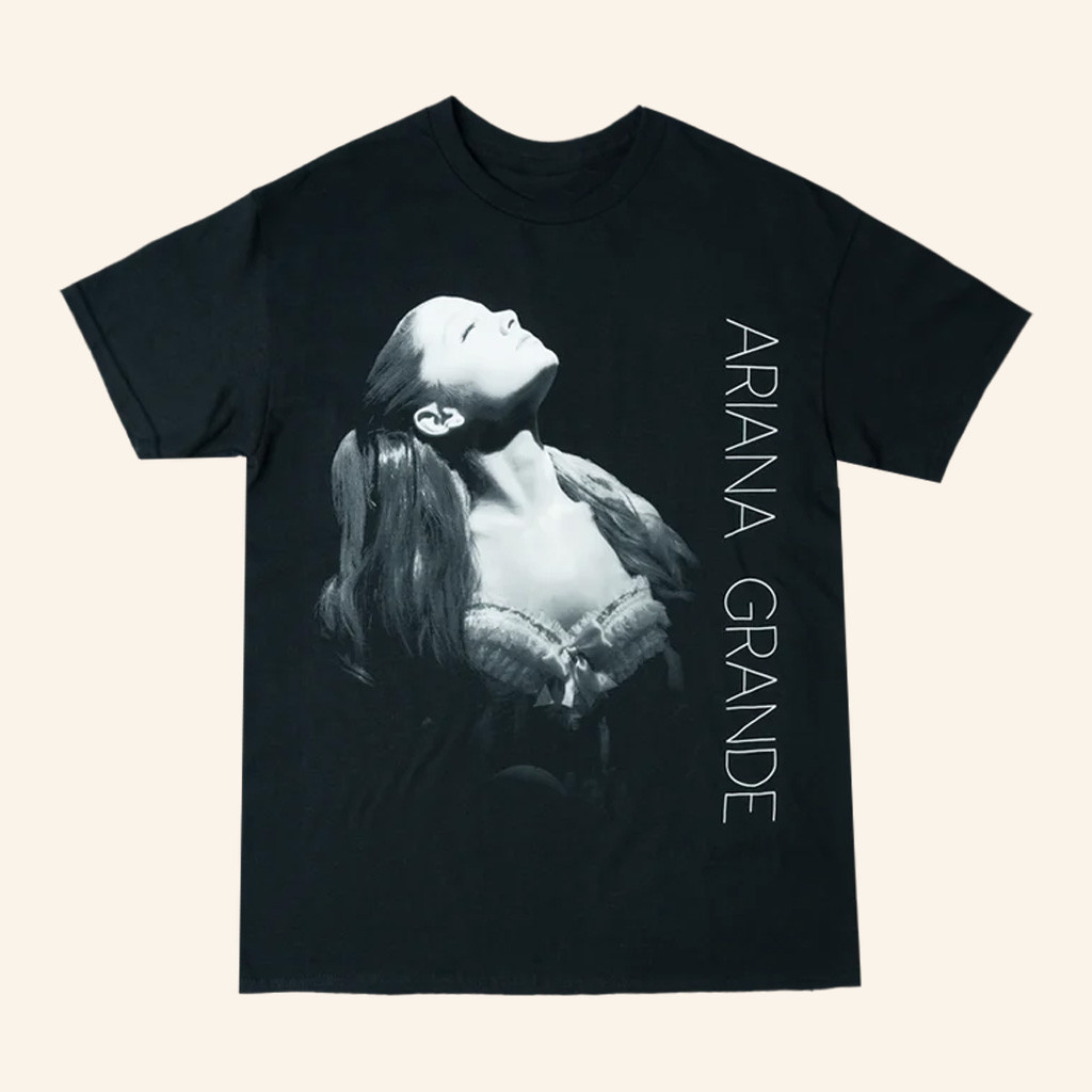 Ariana Grande Merch Yours Truly Photo T-Shirt Music Gift Ideas For Guys