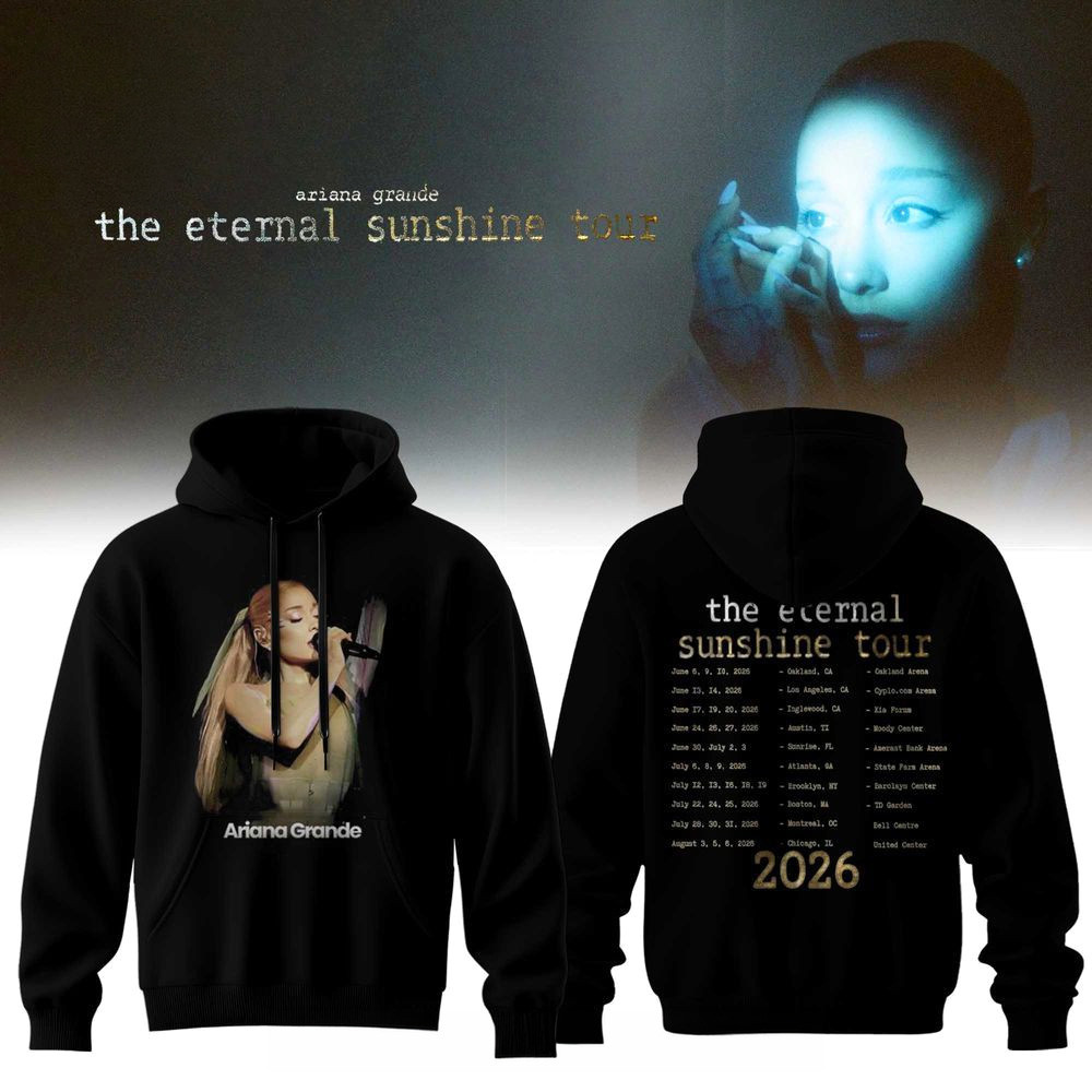 Ariana Grande The Eternal Sunshine Tour Hoodie Ariana Grande Merch Gifts For Music Lovers