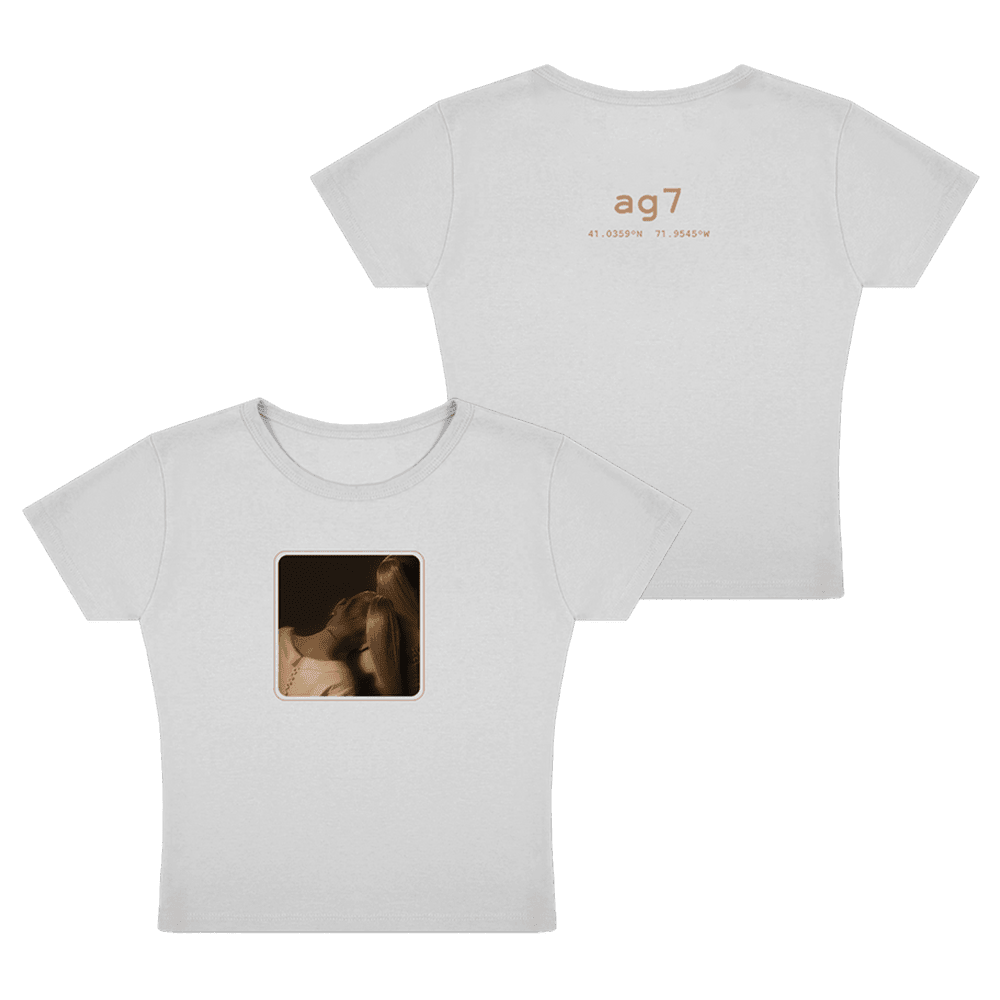 Ariana Merch Ariana Ag7 Cropped T-Shirt Music Lovers Gifts For Fans Christmas Gift for Him