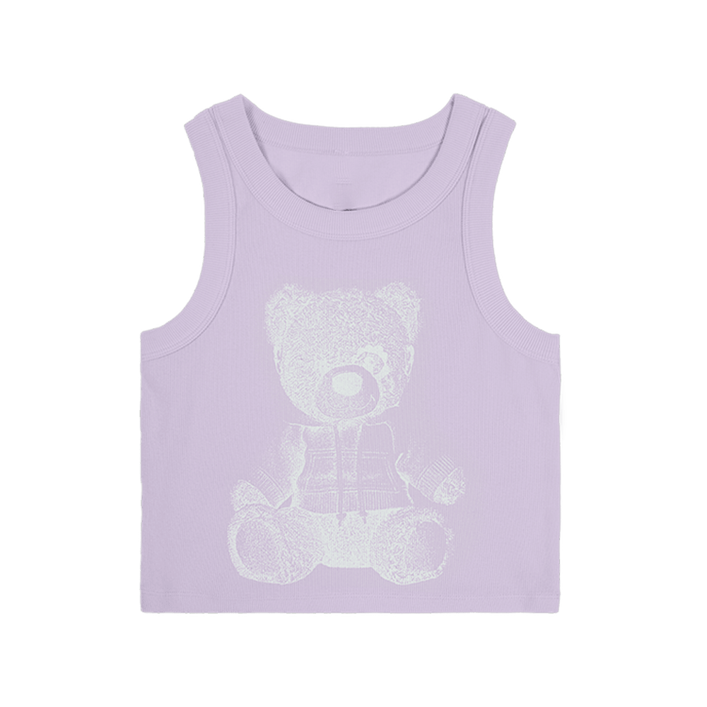 Ariana Merch Ariana Teddy Ribbed Tank Top For Women's Gifts For Music Fans Ariana Merch Ariana Teddy Ribbed Tank Top For Women's Gifts For Music Fans