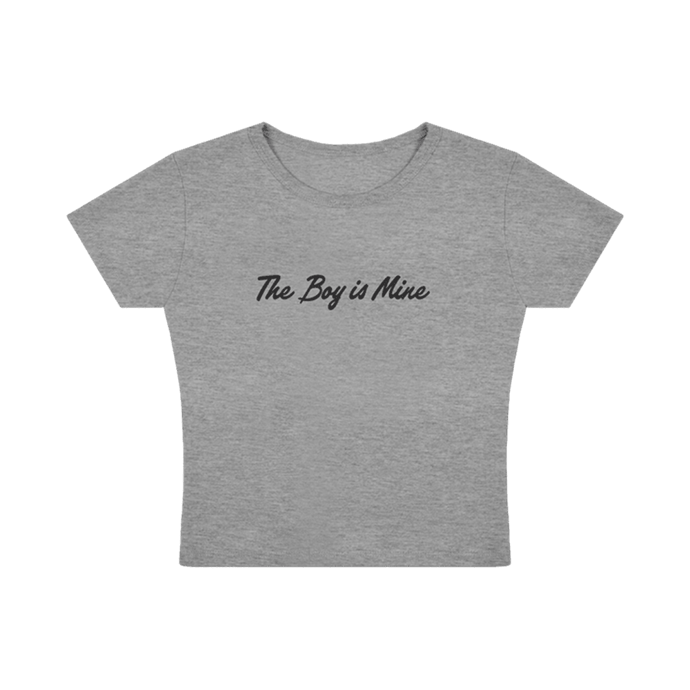 Ariana Merch Ariana The Boy Is Mine Cropped T-Shirt For Women's Gifts For Music Fans Ariana Merch Ariana The Boy Is Mine Cropped T-Shirt For Women's Gifts For Music Fans