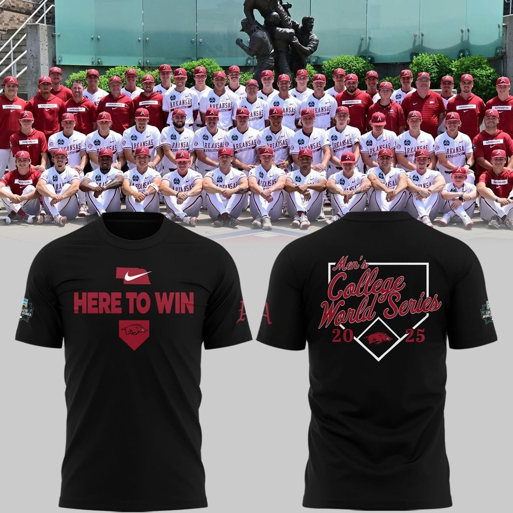 Arizona Baseball Here To Win Special 2025 T-Shirt Gifts For Baseball Fans