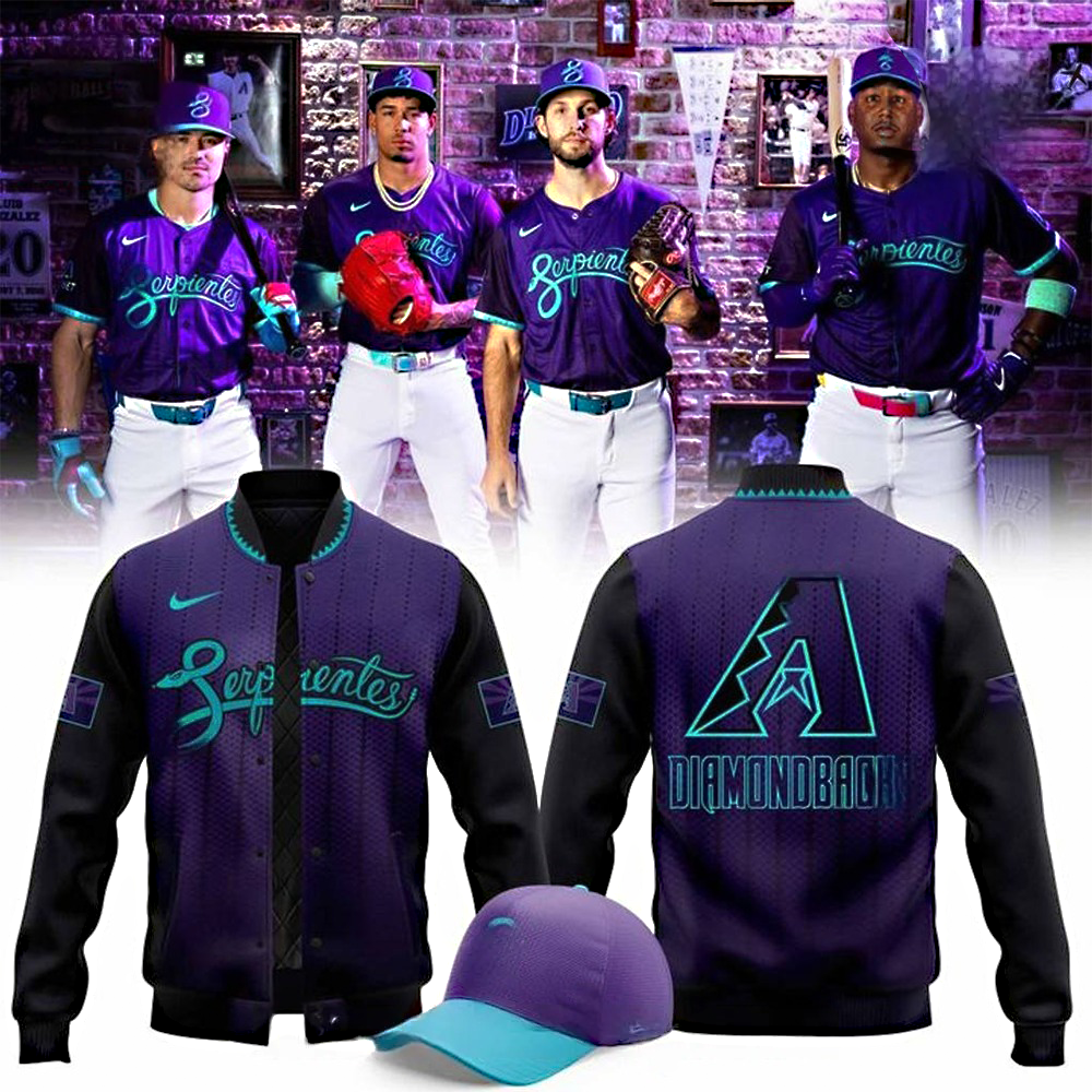 Arizona Diamondbacks City Connect Serpientes Special Baseball Jacket Unique Gift Sport Merch