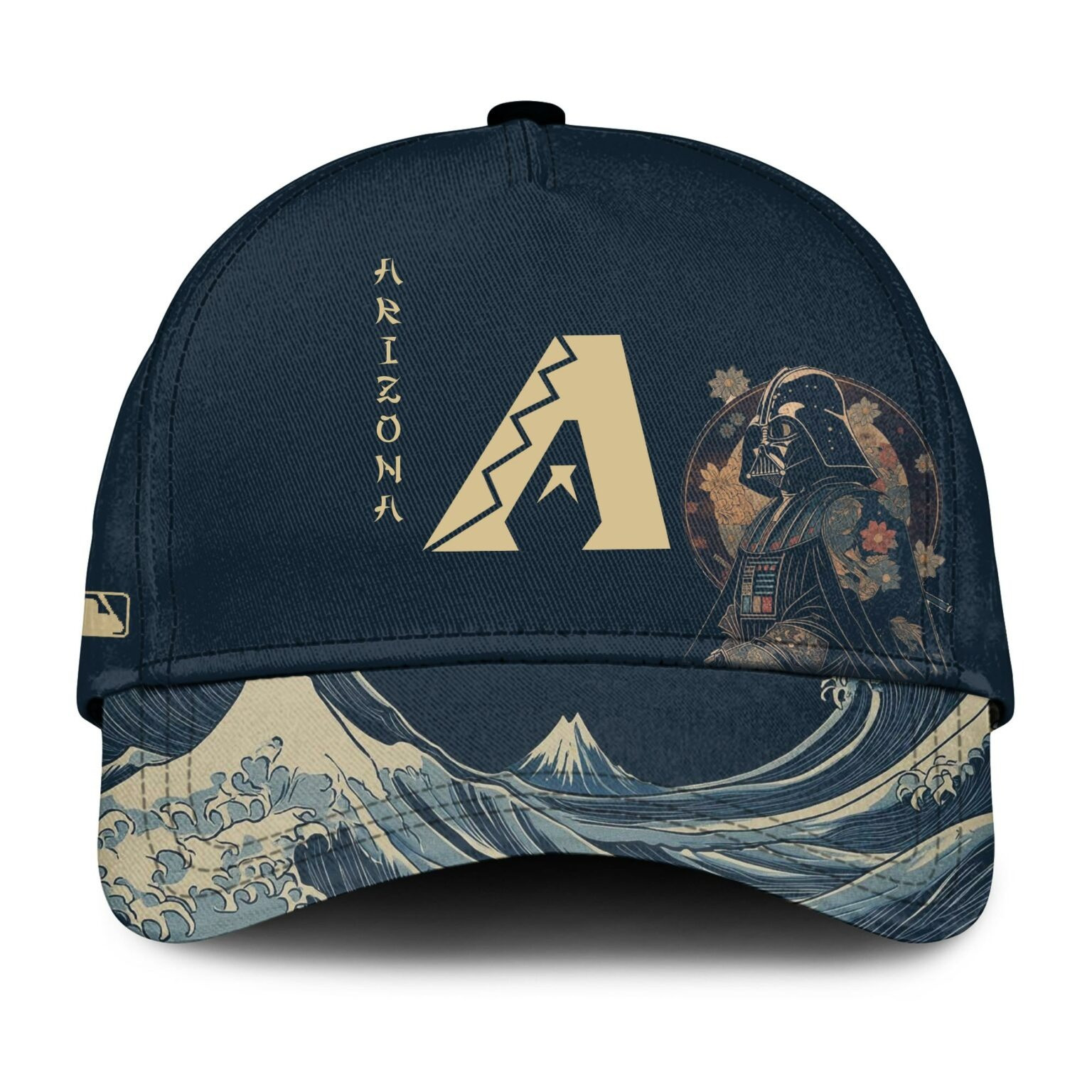 Arizona Diamondbacks Darth Vader Baseball Cap Japanese Inspired 2025 Gift For Dbacks Fans