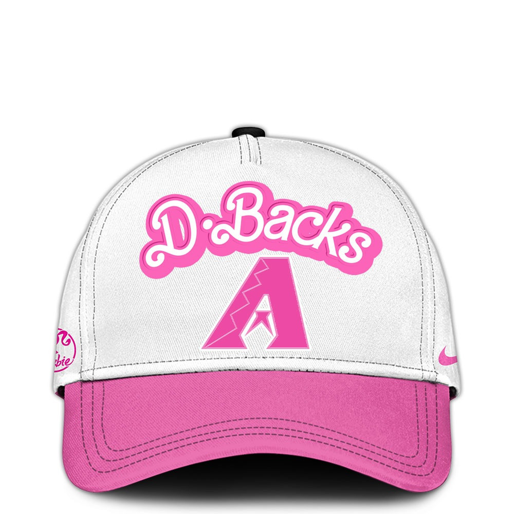 Arizona Diamondbacks MLB x Barbie Night Game Hat Baseball Team Gift Ideas