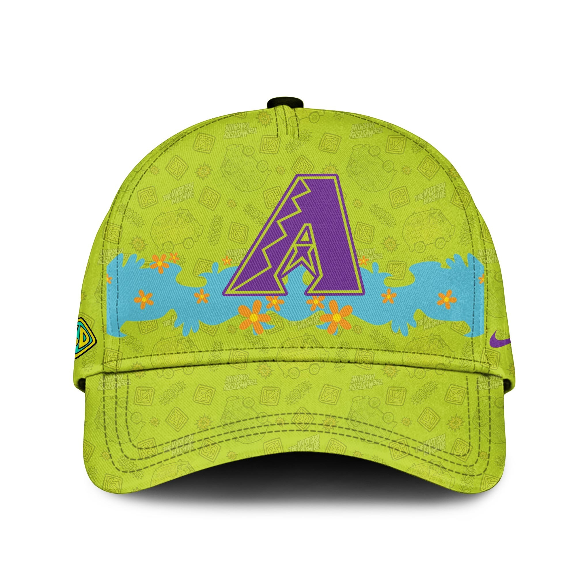 Arizona Diamondbacks MLB x Scooby Doo Hat Best Gifts For Baseball Fans