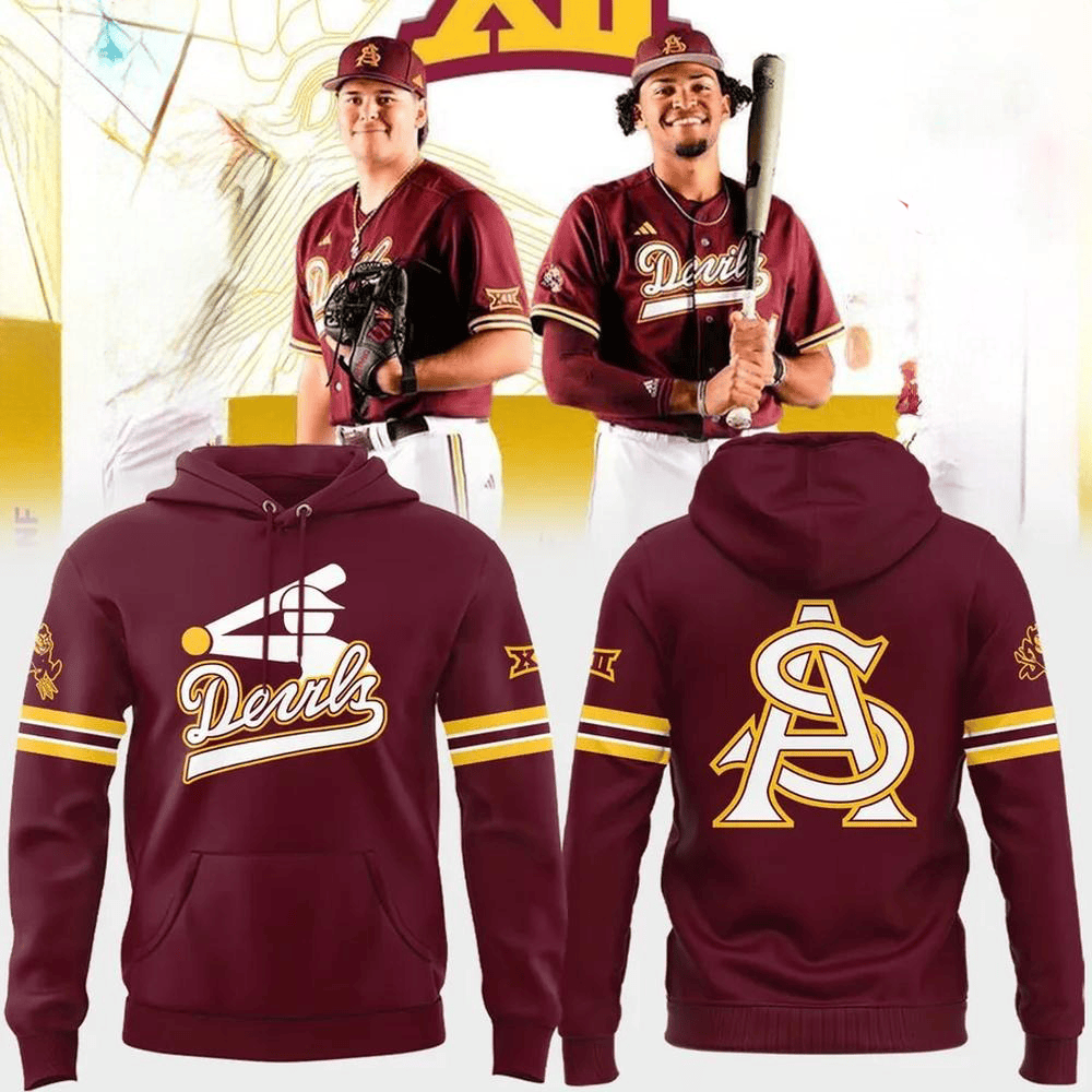 Arizona State Sun Devils Stickman Hoodie Unique Gifts For Basketball Lovers