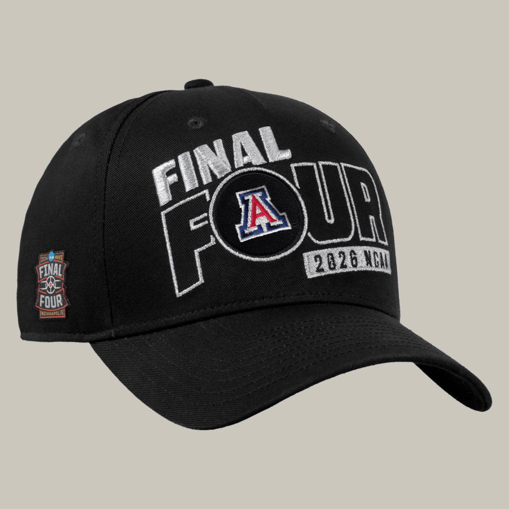 Arizona Wildcats 2026 Basketball Final Four Hat March Madness Cap Gifts For Fans