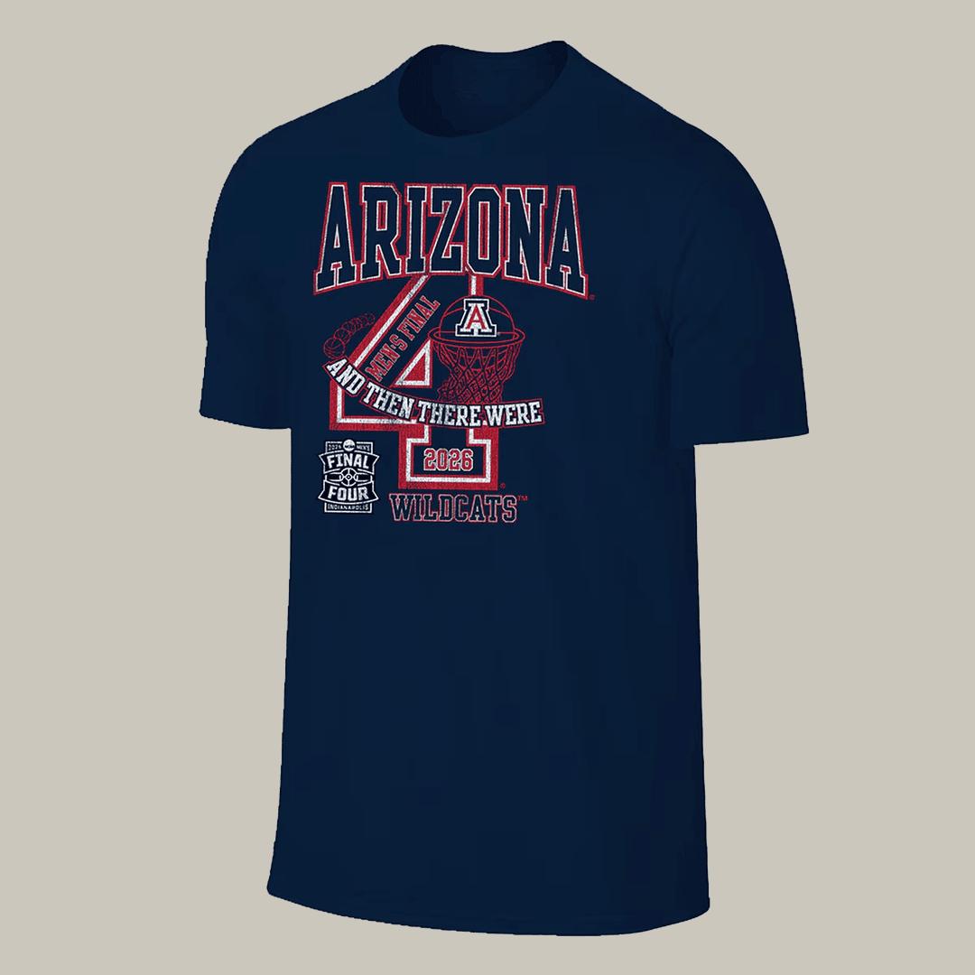 Arizona Wildcats 2026 Basketball Final Four T-Shirt March Madness Clothes Good Gift For Fans