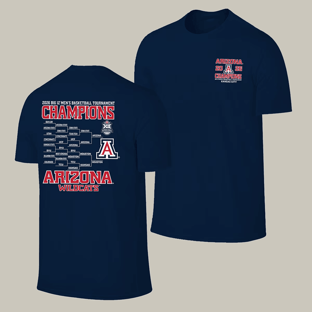Arizona Wildcats 2026 Basketball Final Four T-Shirt March Madness Clothing Father Gifts