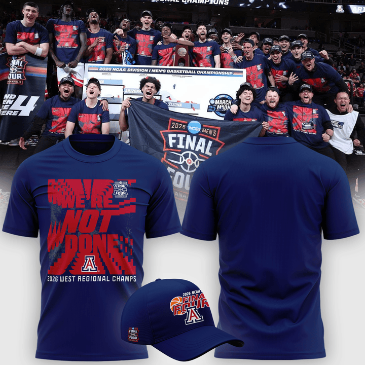 Arizona Wildcats 2026 Men's Basketball Tournament T-Shirt March Madness Final Four Merch Gift For Fan