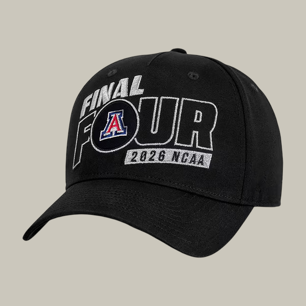 Arizona Wildcats 2026 NCAA Men's Basketball Final Four Hat March Madness Cap Gift For Fans