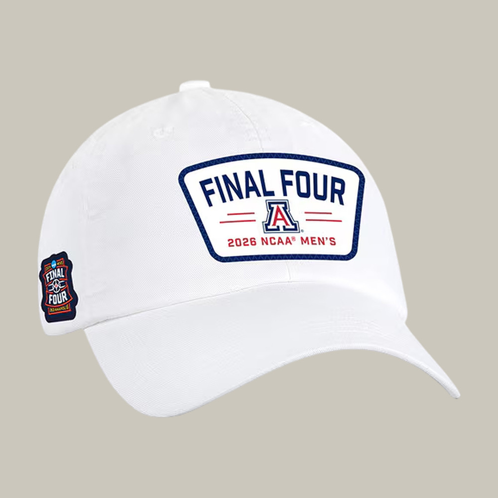 Arizona Wildcats 2026 NCAA Men's Basketball Hat 2026 Final Four Merch Basketball Gear