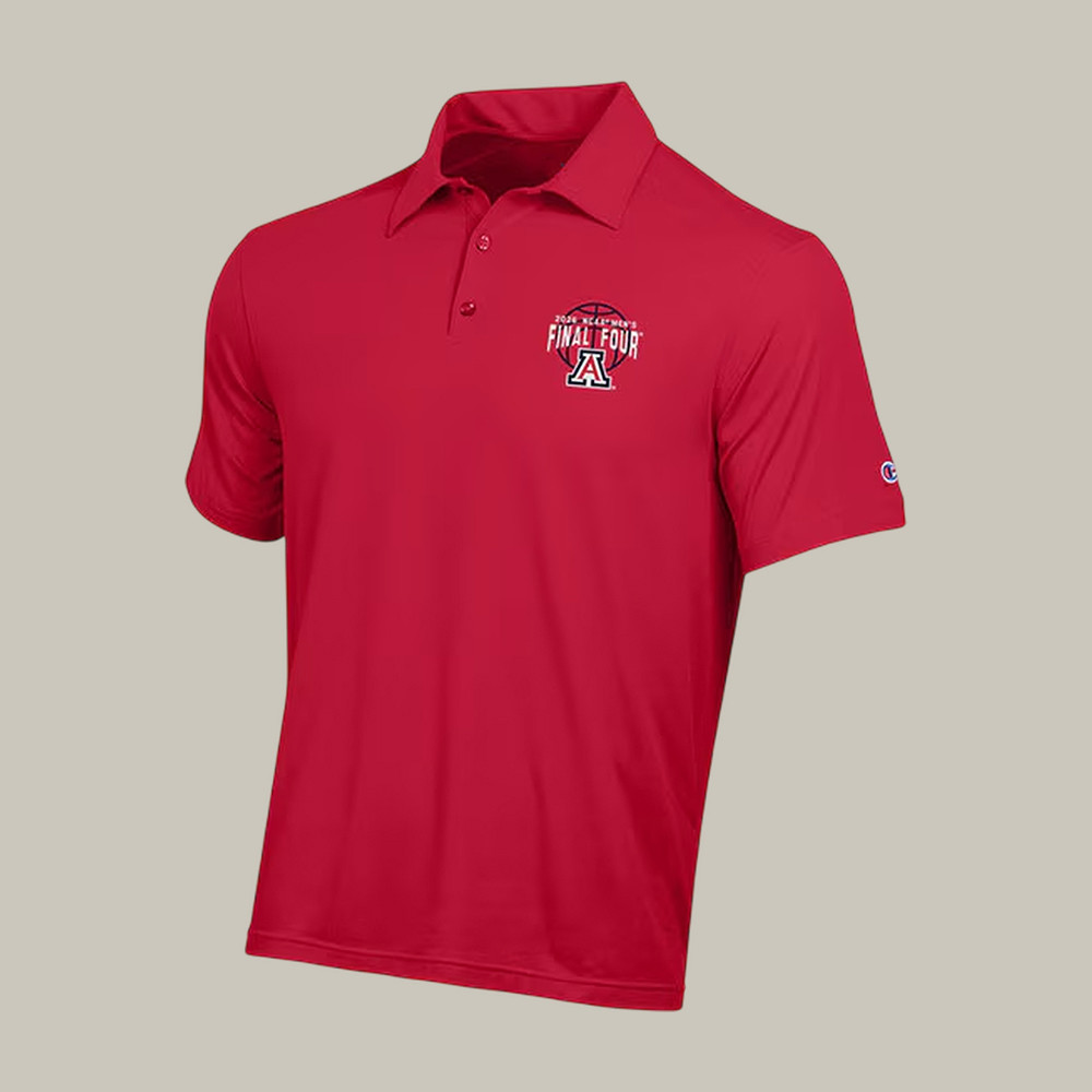 Arizona Wildcats 2026 NCAA Men's Basketball Polo Shirt March Madness Final Four Gift For Dad