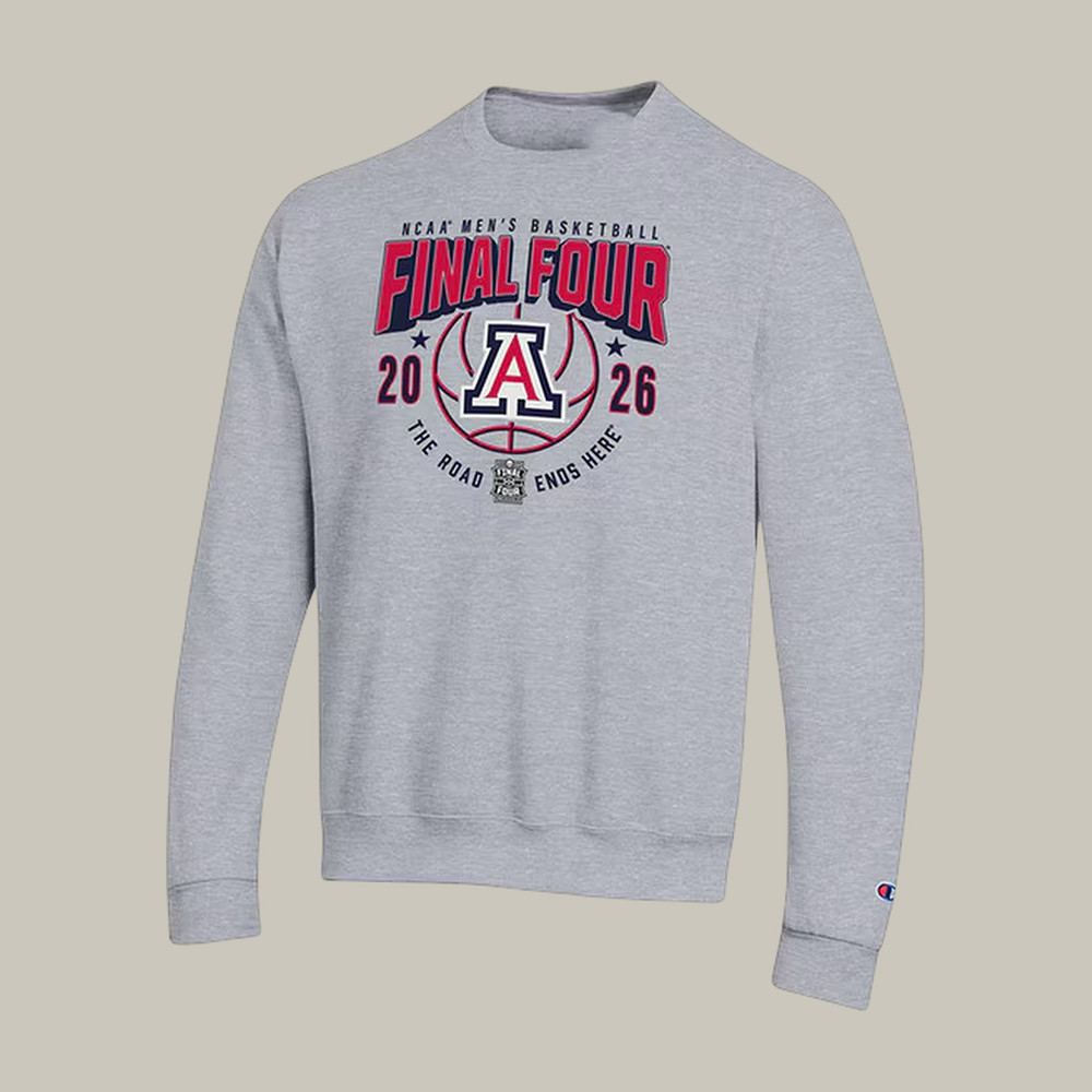 Arizona Wildcats 2026 NCAA Men's Basketball Sweatshirt 2026 Final Four Merch Gift Idea