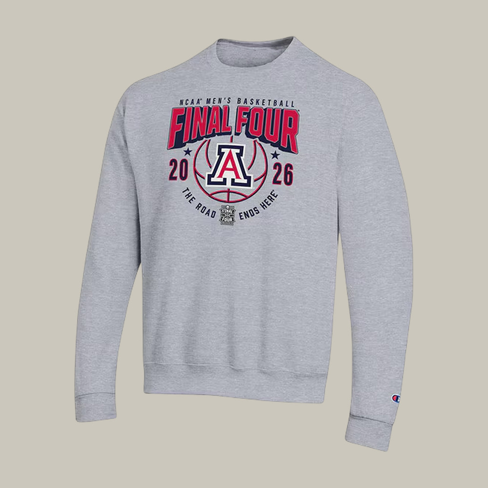 Arizona Wildcats 2026 NCAA Men's Basketball Sweatshirt March Madness Final Four Clothing Gift Idea