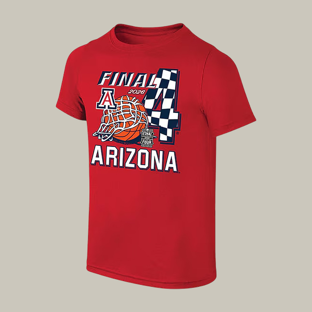 Arizona Wildcats 2026 NCAA Men's Basketball T-Shirt 2026 Final Four Shirt Gift For Dad