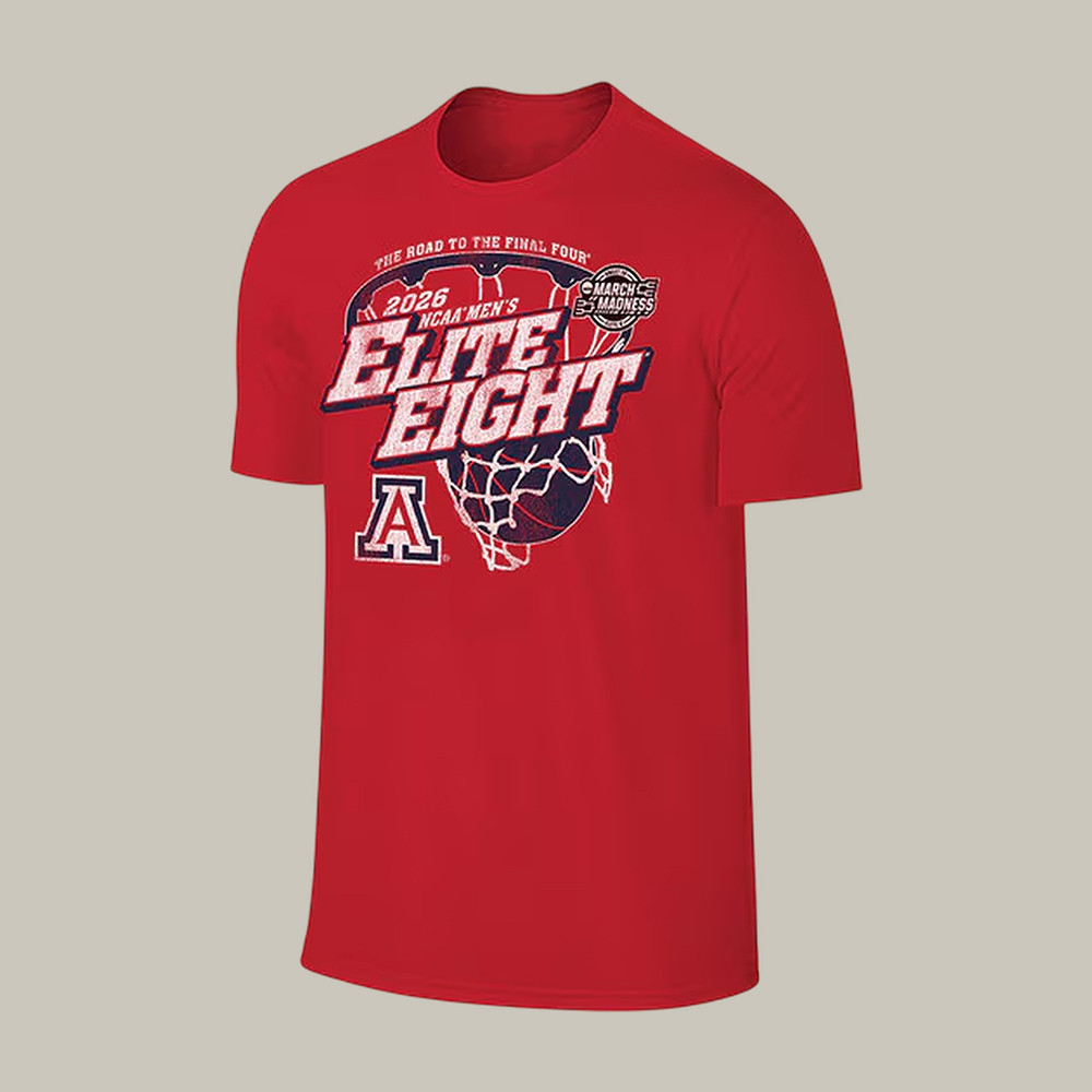 Arizona Wildcats 2026 NCAA Men's Basketball T-Shirt March Madness Final Four Shirt Fan Gear