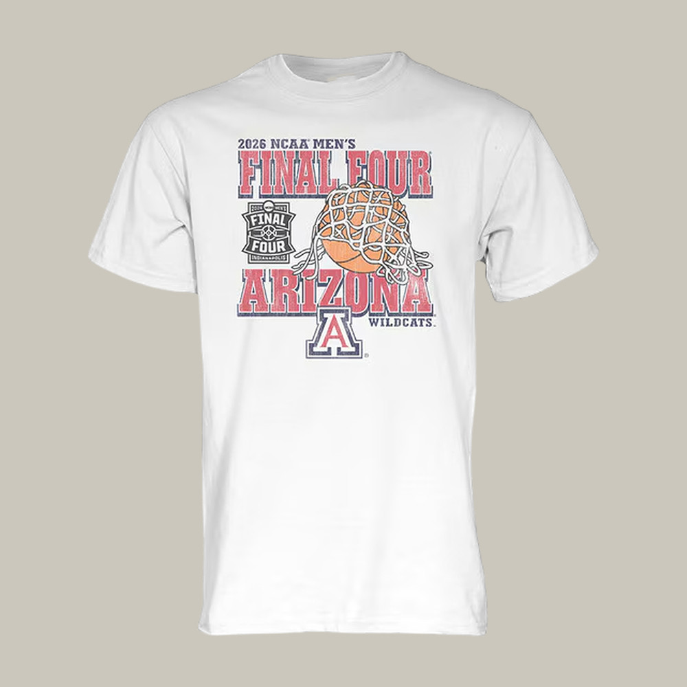 Arizona Wildcats 2026 NCAA Men's Basketball T-Shirt March Madness Final Four Shirt Fan Gift