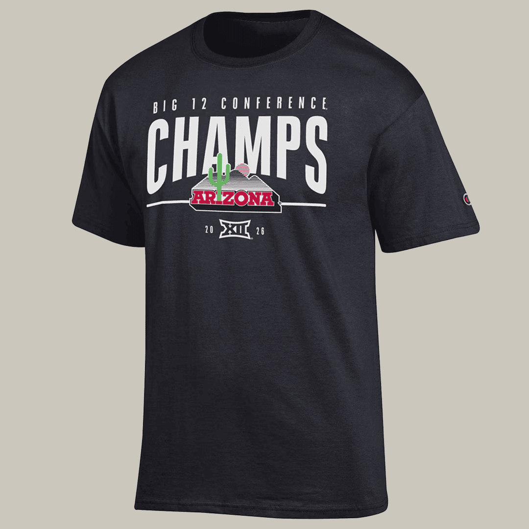 Arizona Wildcats Big 12 Conference Champs T-Shirt March Madness Final Four Clothes Gift Idea