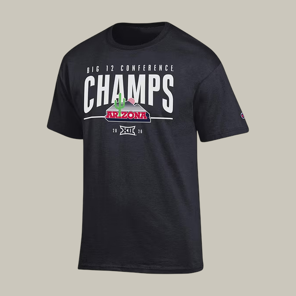 Arizona Wildcats Big 12 Conference Champs T-Shirt March Madness Final Four Merch Fan Gear