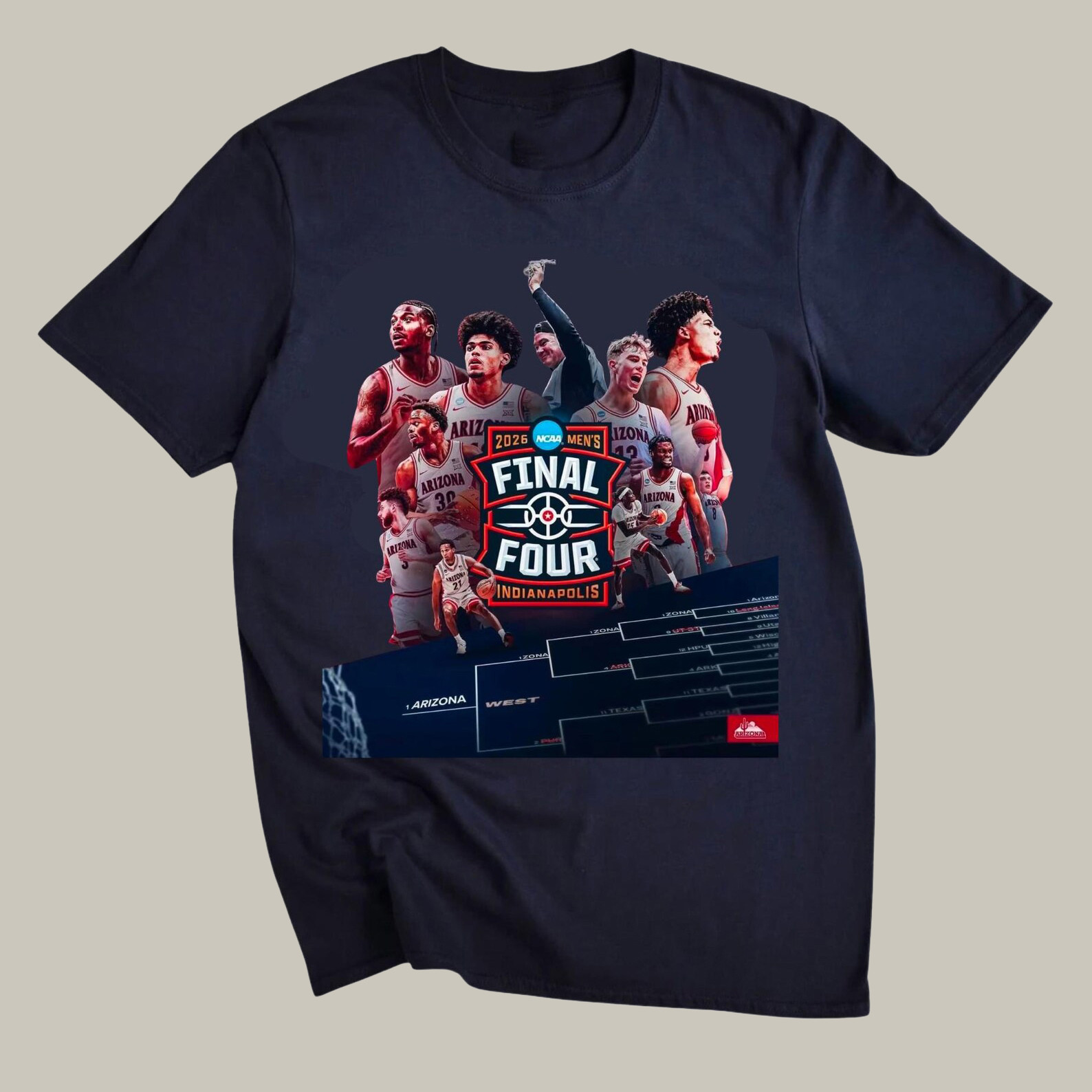 Arizona Wildcats Shirts Final Four Championship T-Shirt Arizona Wildcats Merch Unique Gift For Fans