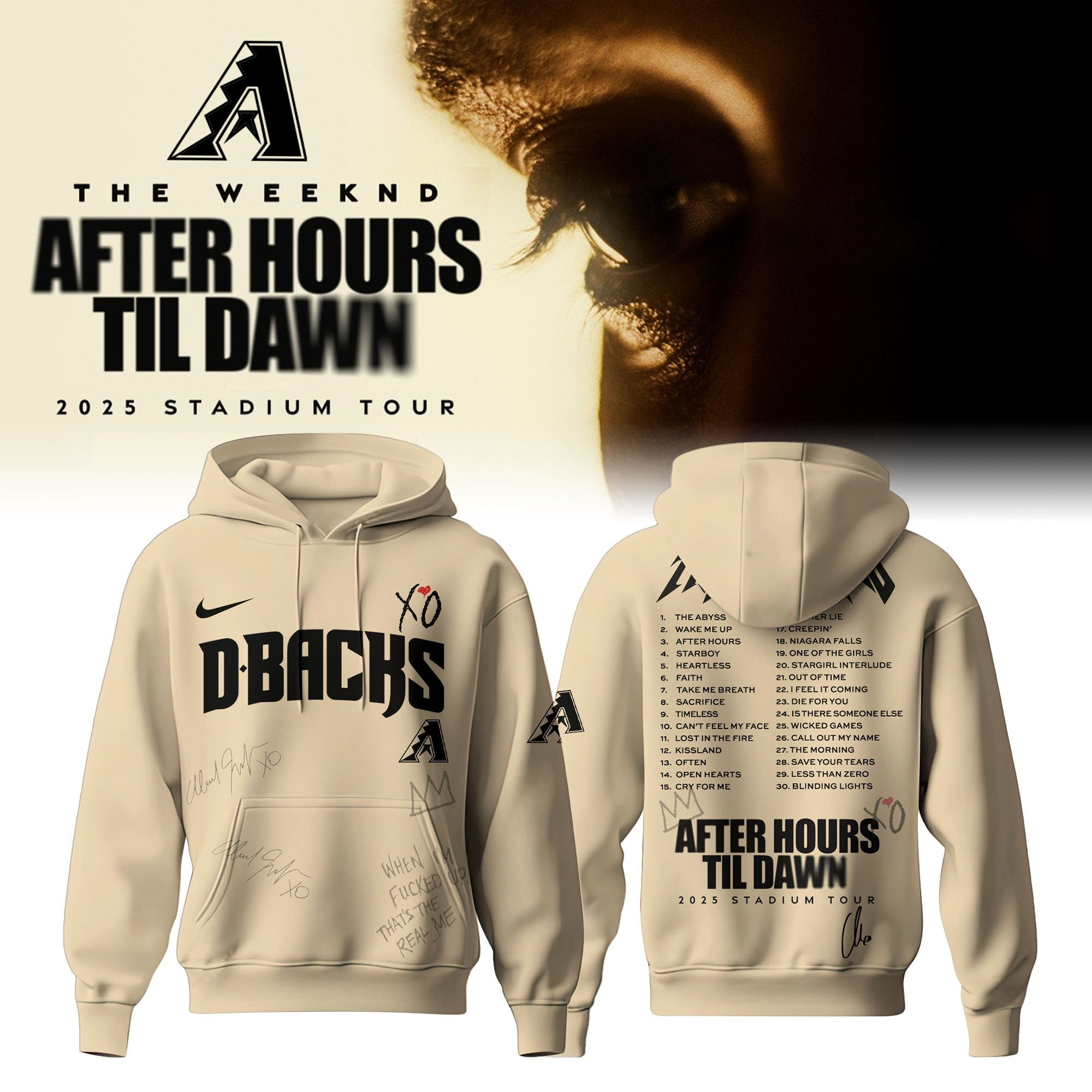 Arizona x The Weeknd After Hours Til Dawn Hoodie Music Gift Ideas For Guys
