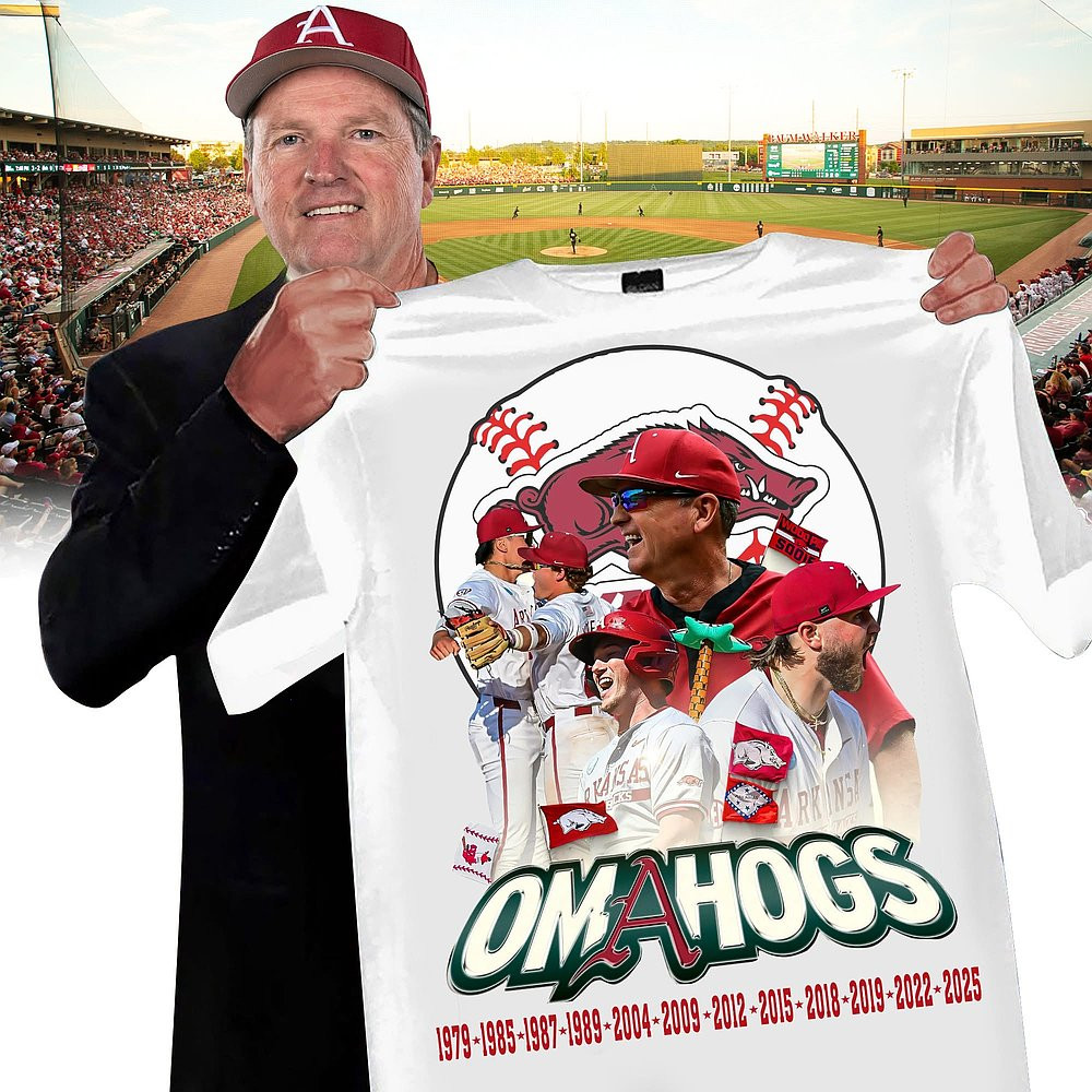 Arkansas Baseball Omahogs 2025 NCAA Super Regional Champions T-Shirt Best Gift For Fans