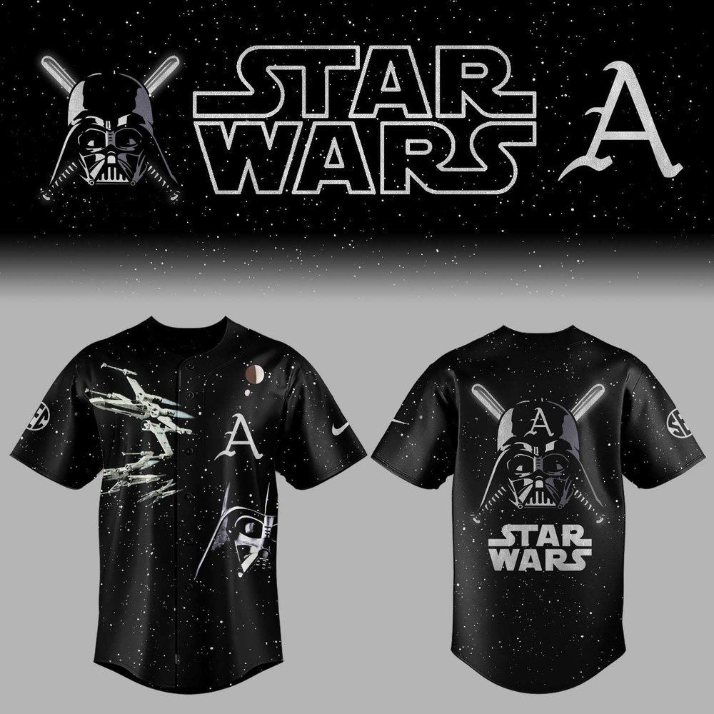 Arkansas Razorback Baseball x Star Wars 2025 Baseball Jersey Razorback Apparel Best Gift For Fans