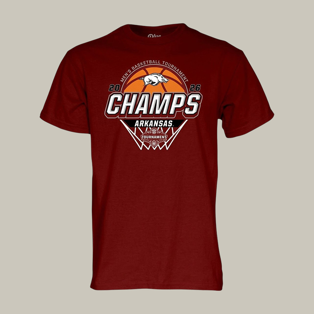 Arkansas Razorbacks 2026 Basketball Champions T-Shirt Game Day Clothes Basketball Gear