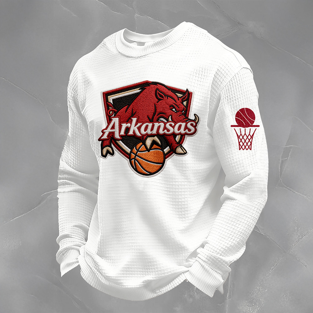 Arkansas Razorbacks Merch Basketball Game Day Long Sleeve Shirt Best Fan Gears