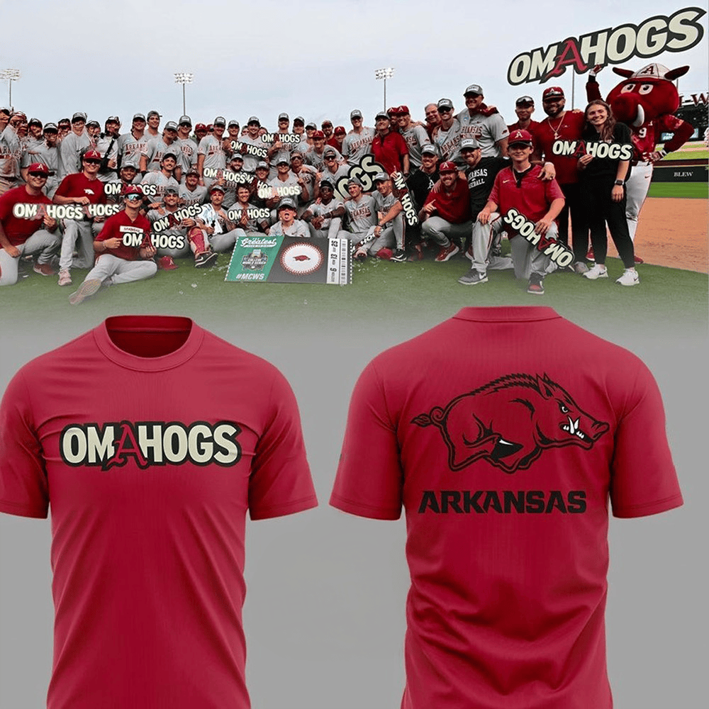 Arkansas Razorbacks Omahogs 2025 T-Shirt Arkansas Razorbacks Merch