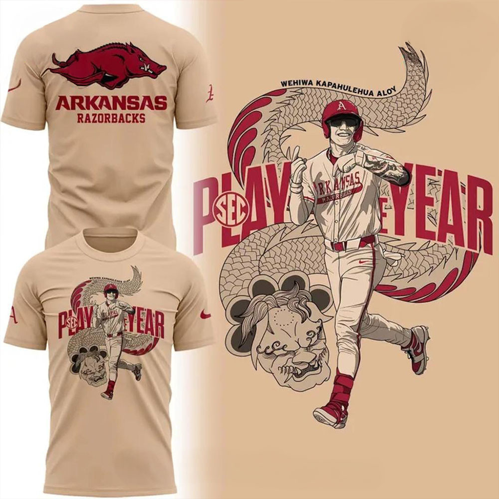 Arkansas Razorbacks THE DRAGON Wehiwa Aloy Special T-Shirt Best Gift For Him