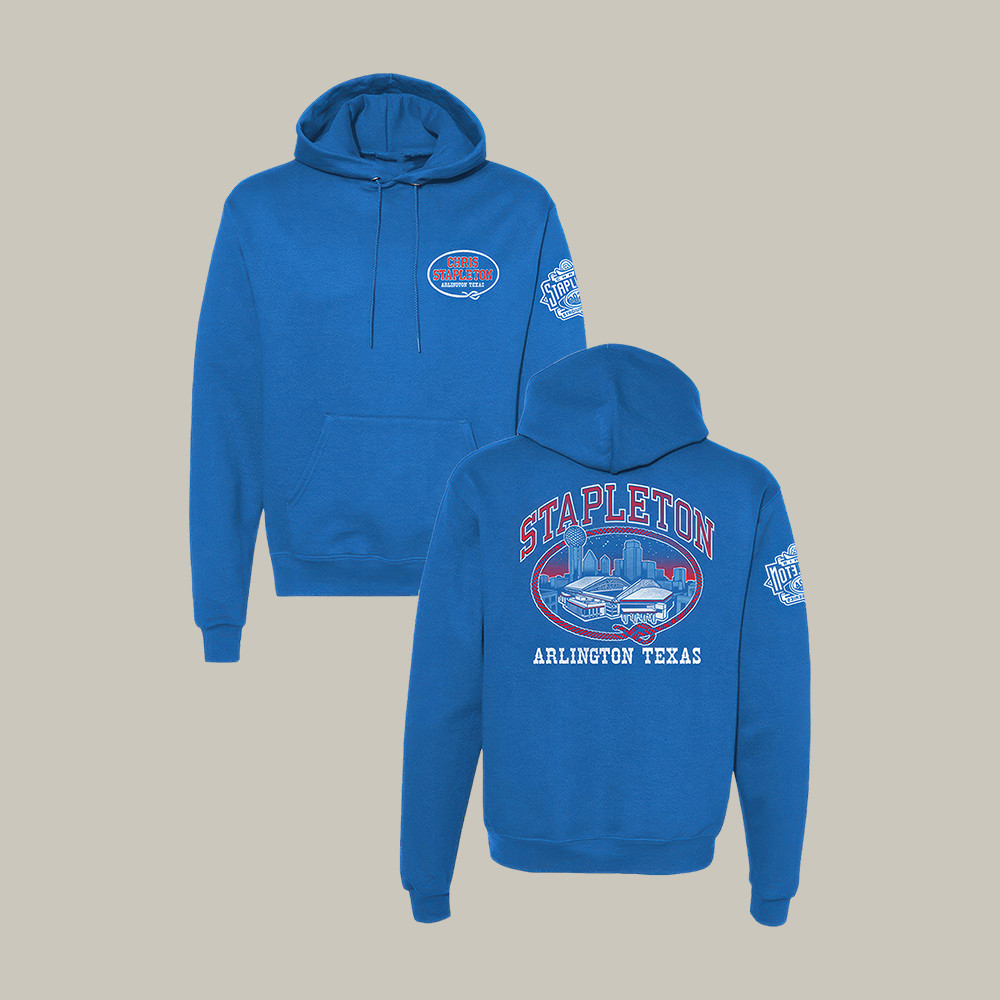 Arlington Stadium Series Hoodie Chris Stapleton Hooded Sweatshirt Fan Gift