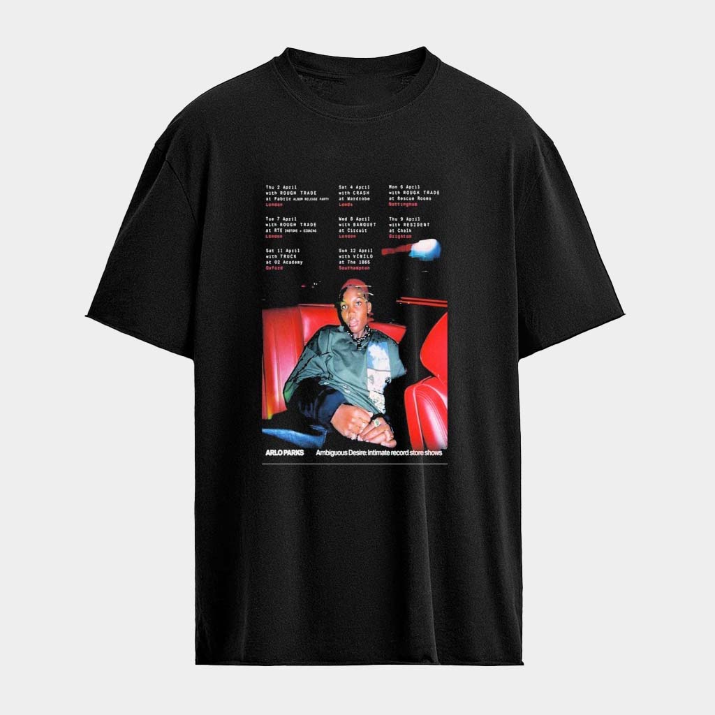 Arlo Parks Tour 2026 Dates T-Shirt Arlo Parks Merch Gifts For Music Fans