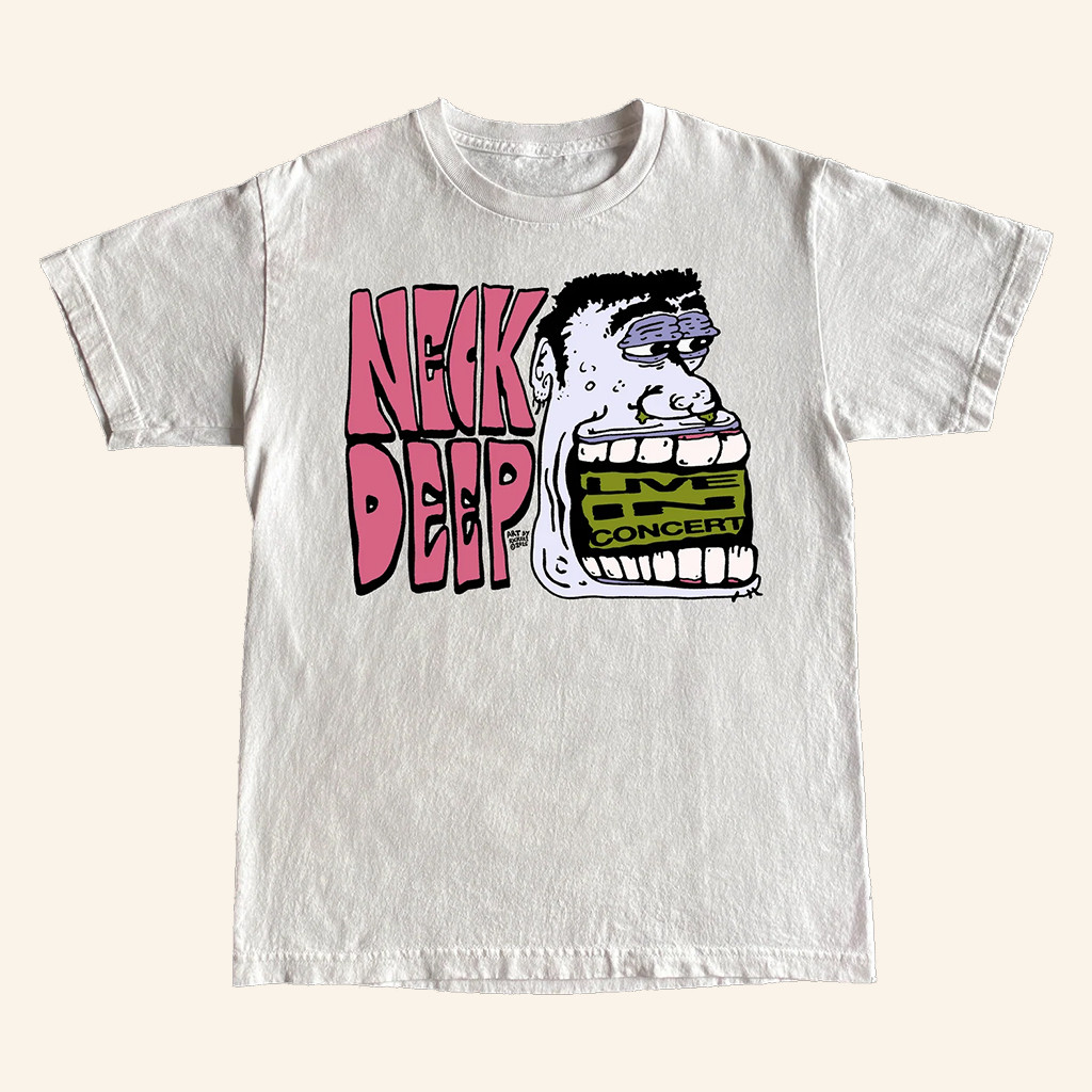 Armada Merch Neck Deep Live In Concert T-Shirt Best Gifts For Brother