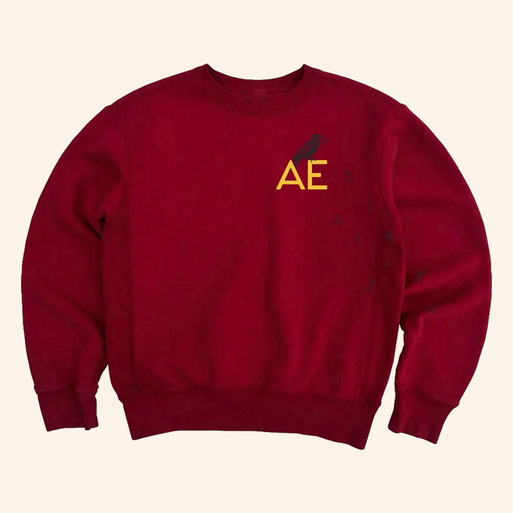 Armchair Expert Merch Crow with Cherries Crewneck Sweatshirt Best Gifts For Her Armchair Expert Merch Crow with Cherries Crewneck Sweatshirt Best Gifts For Her