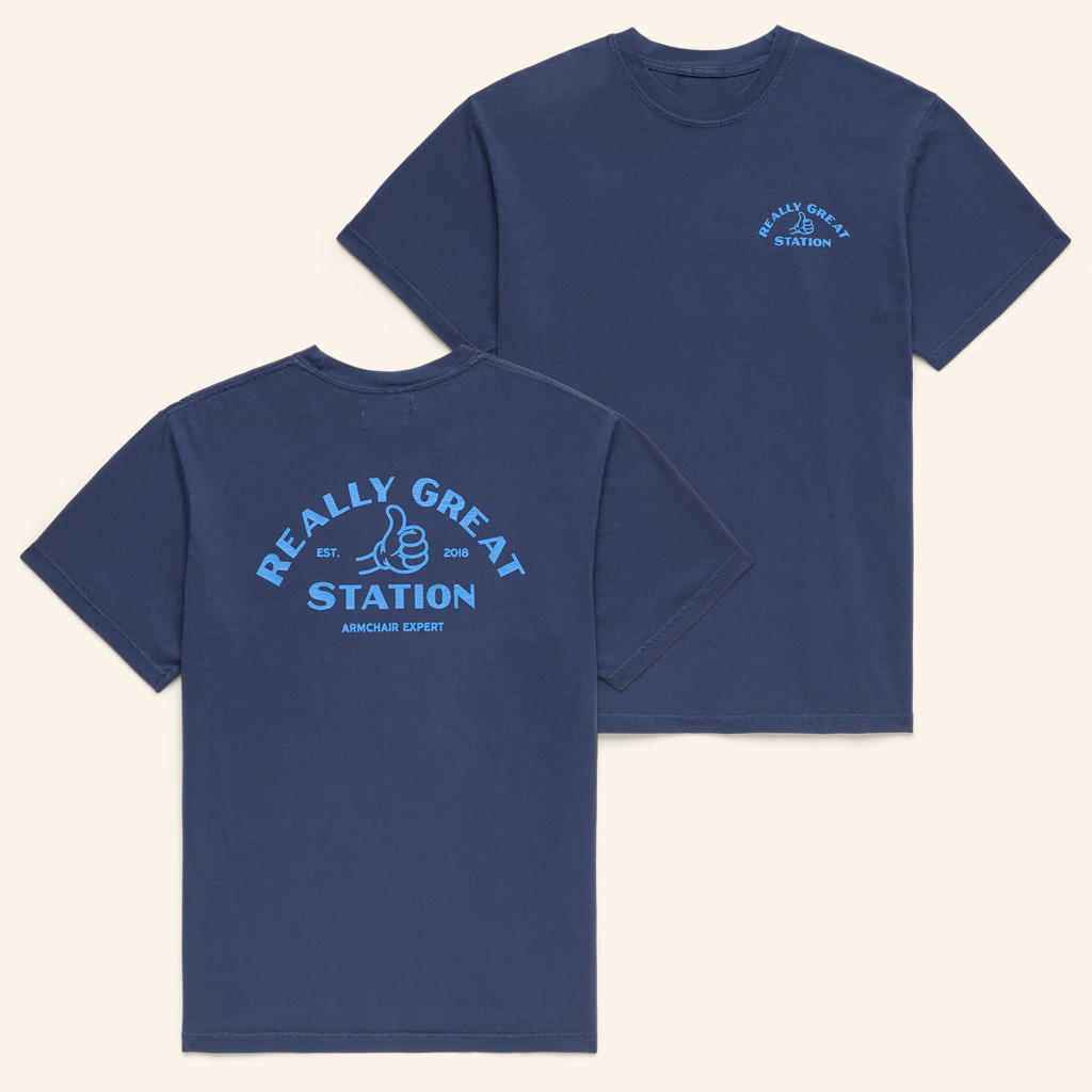 Armchair Expert Merch Really Great Station T-Shirt Gift Ideas For Husband Armchair Expert Merch Really Great Station T-Shirt Gift Ideas For Husband