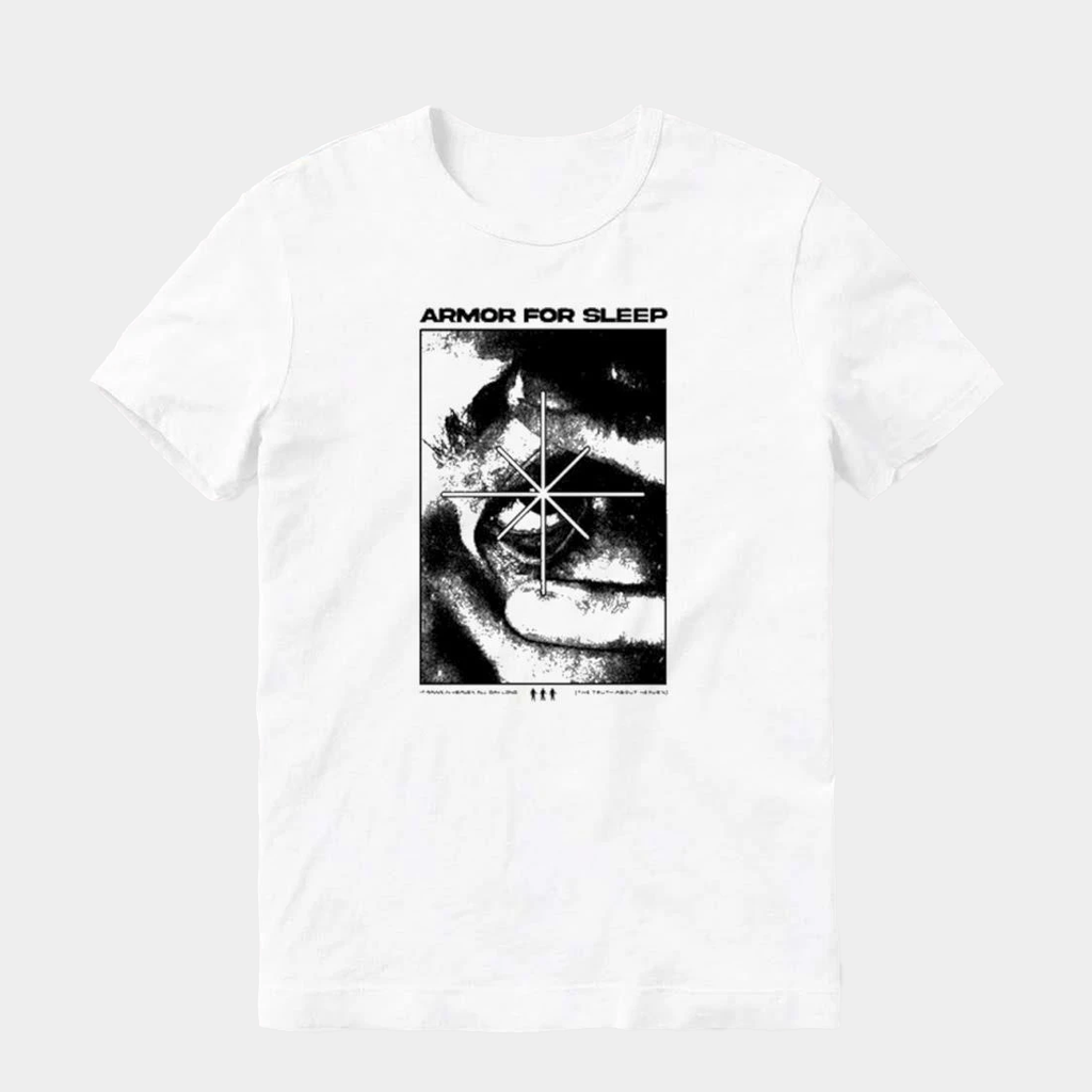 Armor For Sleep Merch Eyeball It Rains In Heaven All Day Long The Truth About Heaven T-Shirt